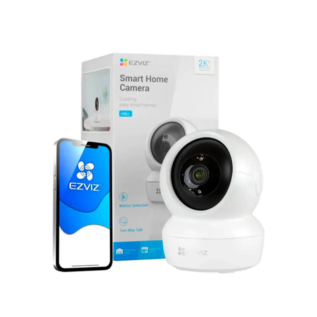 CAMARA EZVIZ H6C PRO 4MP 2K+ WIFI GIRATORIA