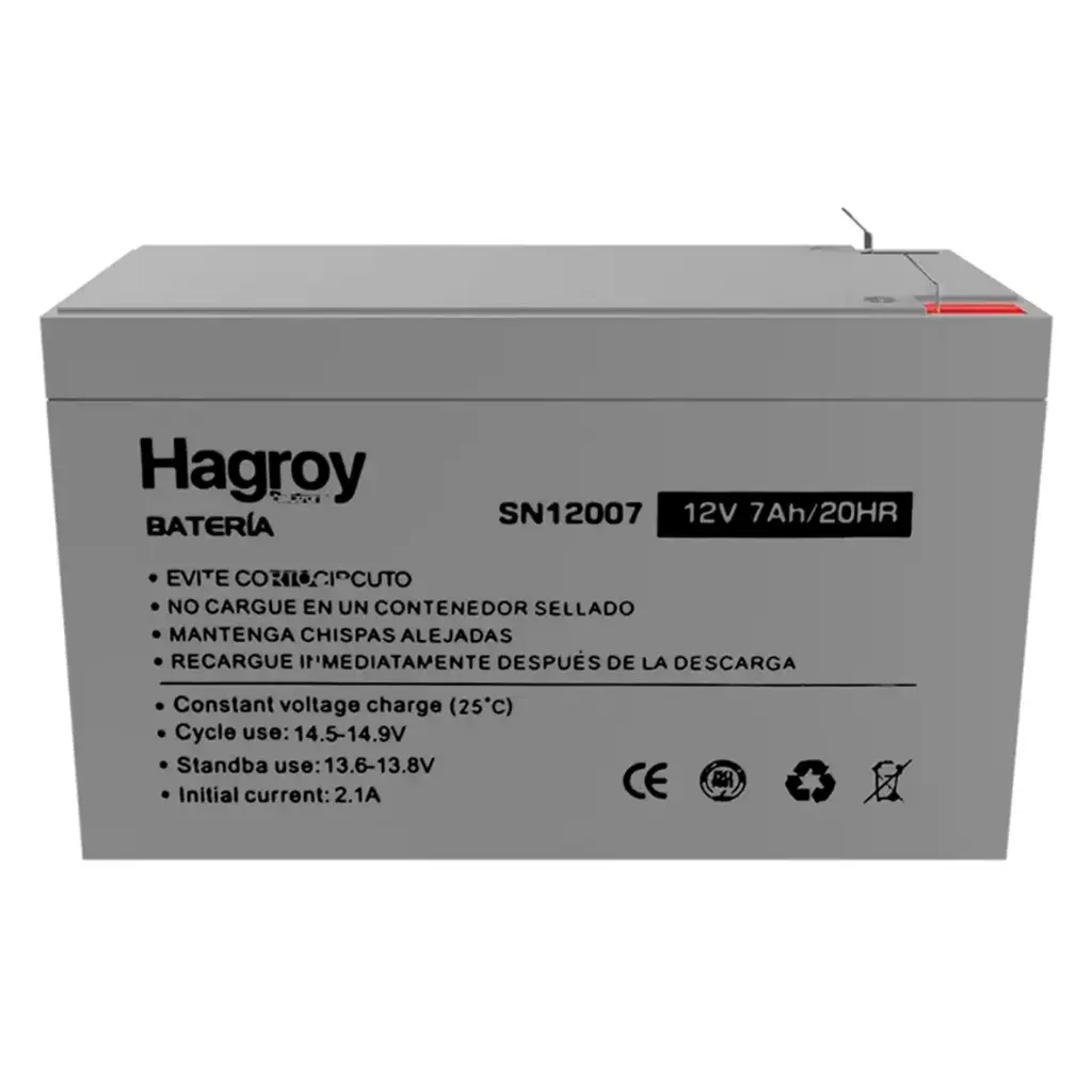 BATERIA DE 12V 7AMP