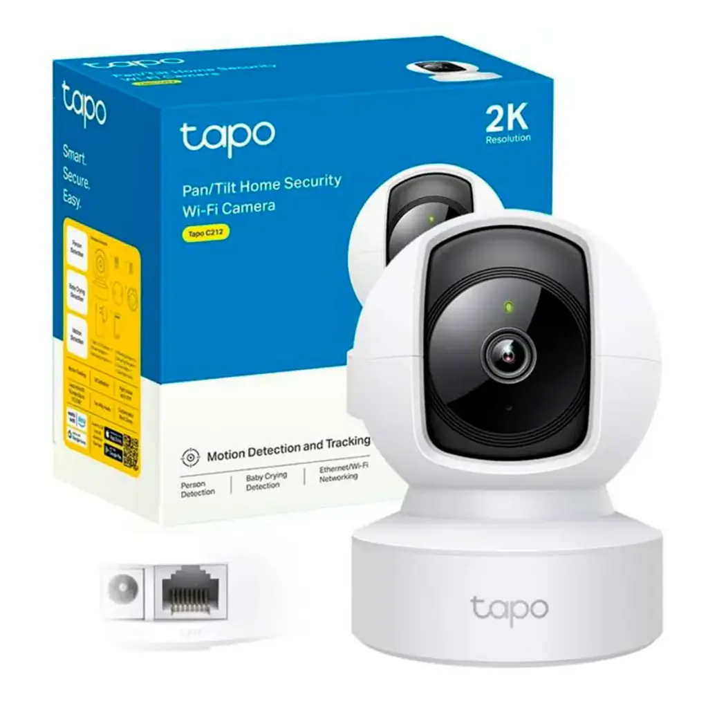 CAMARA DOMO INTERIOR 360 TAPO C212 2K 3MP IP/WIFI