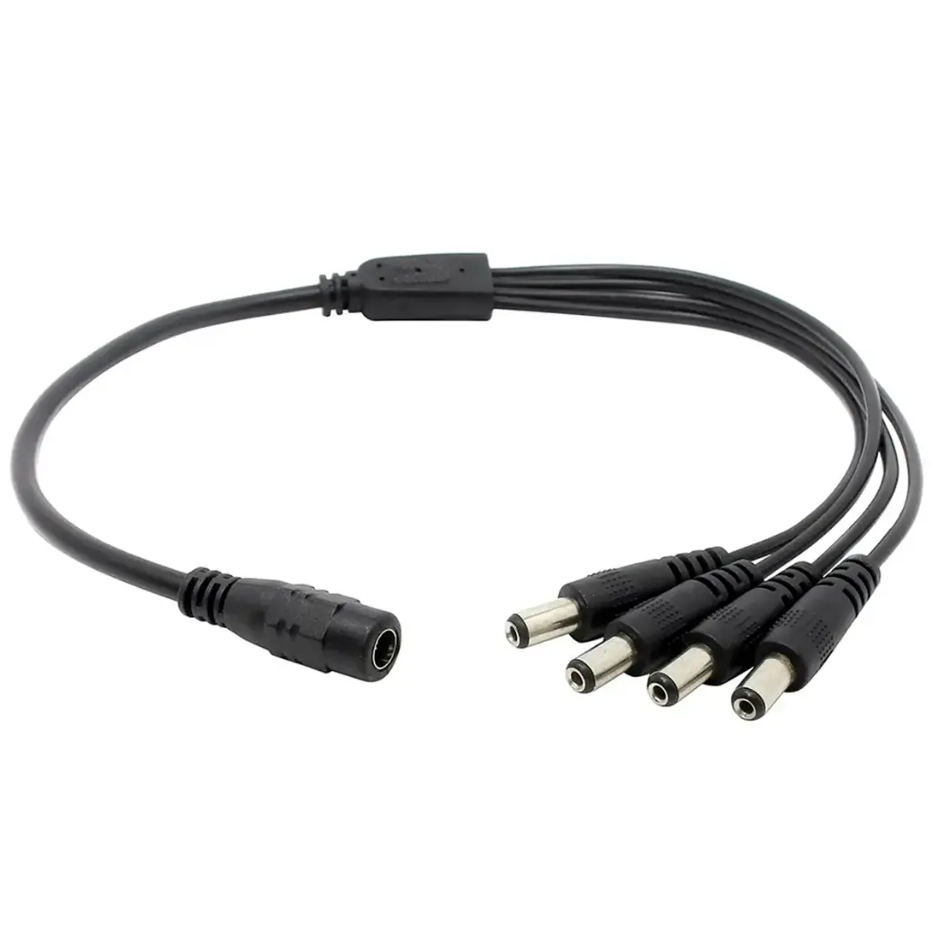 PULPO DE 1 A 4 PLUG CCTV