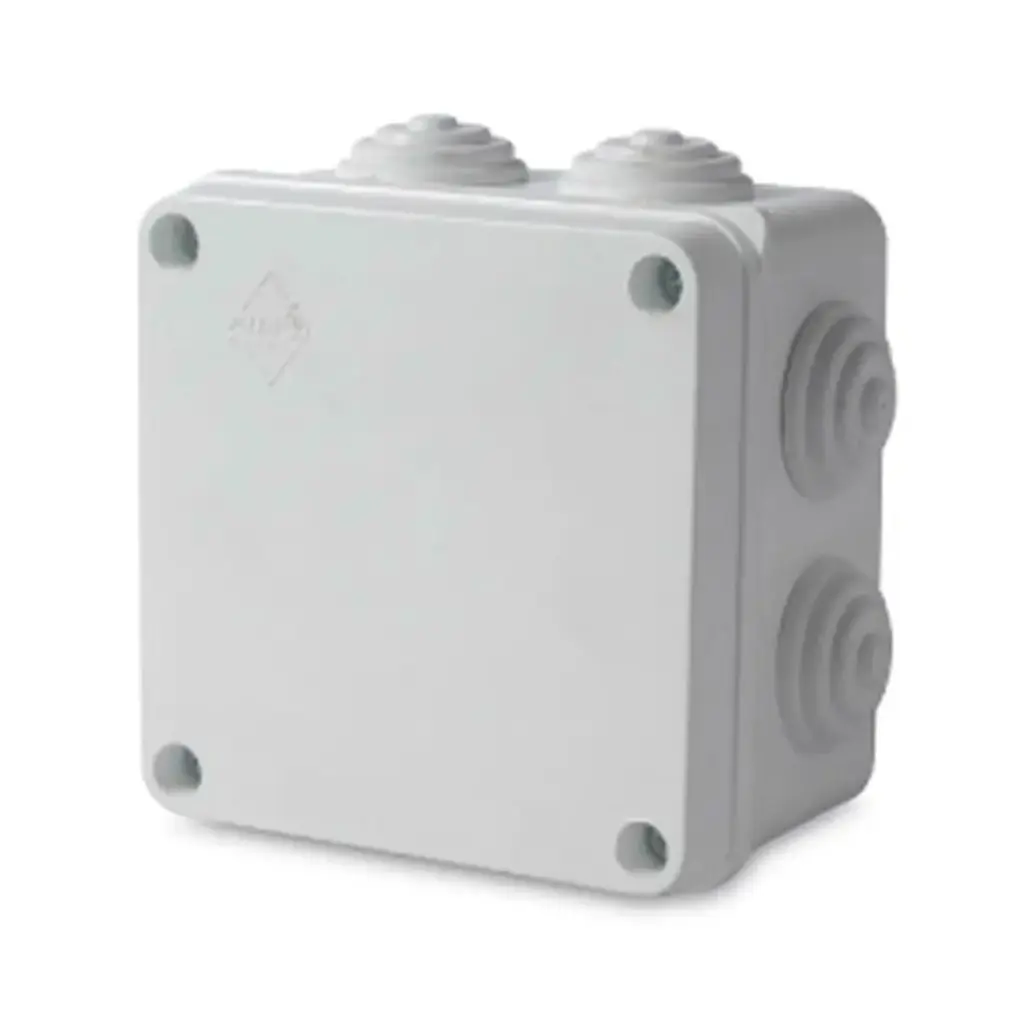 CAJA DE PASO DE 15X15 PVC CON CHUPON