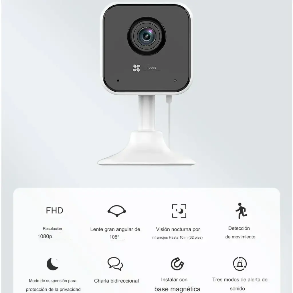 CAMARA EZVIZ H1C 2MP 2MP FIJO BIDIRECCIONAL CS-H1C