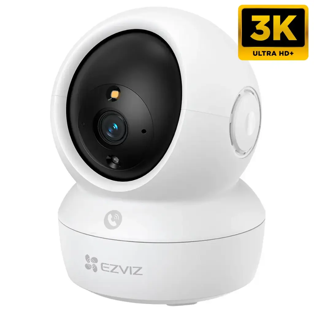 CAMARA EZVIZ H6C PRO 5MP 3K WIFI DOBLE BANDA 2.4/5GHz GIRATORIA 