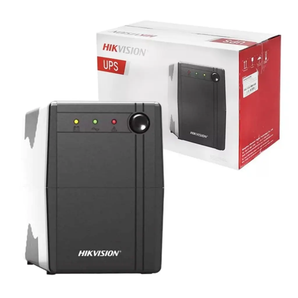 UPS DE 600VA 360W 4 TOMAS 2 BY PASS HIKVISION 