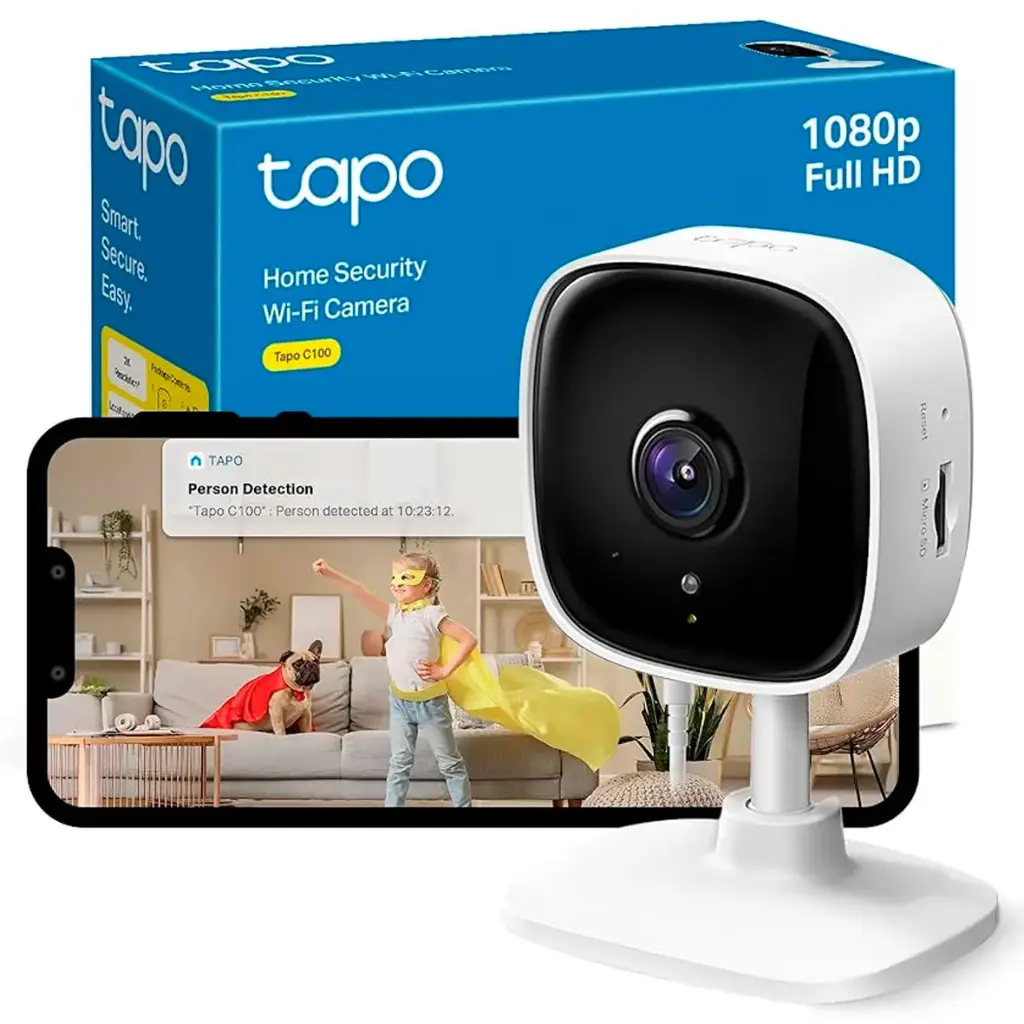 CAMARA INTERIOR TAPO C100 2MP WIFI | IR 10M