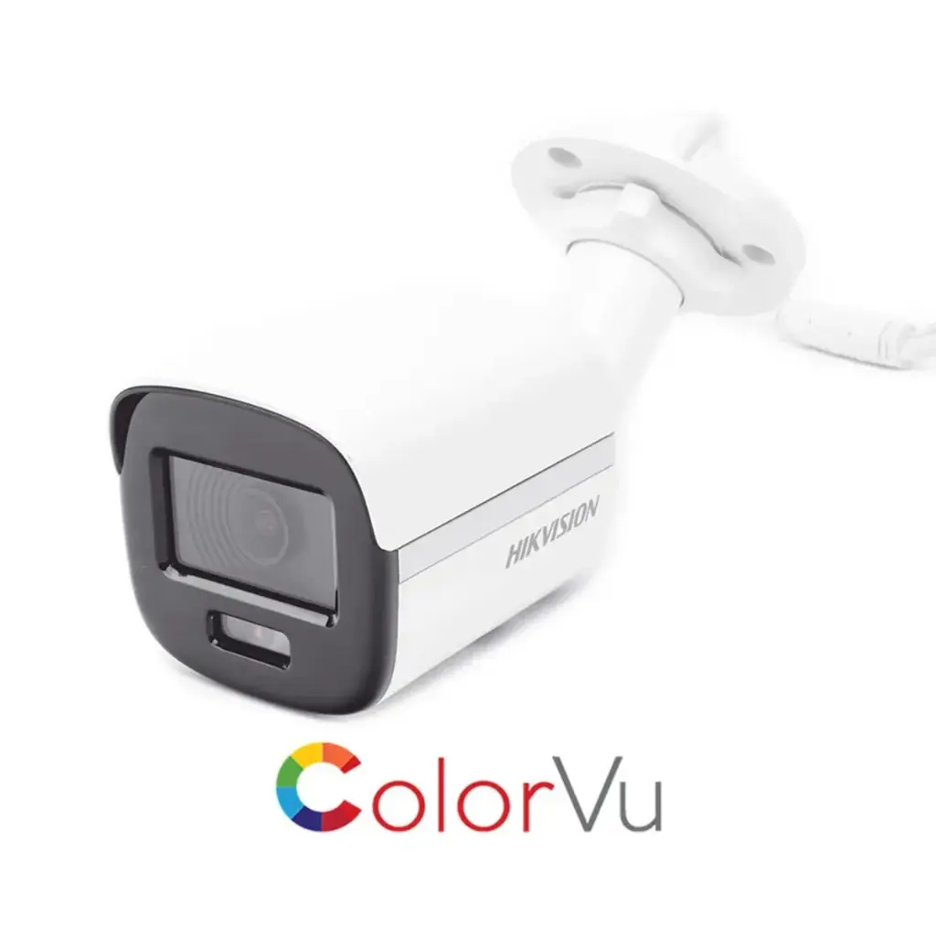 CAMARA TUBO COLOR VU 2MP | AUDIO | D-WDR | 2.8mm | IR 20m HK-DS2CE10DF0T-LPFS HIKVISION