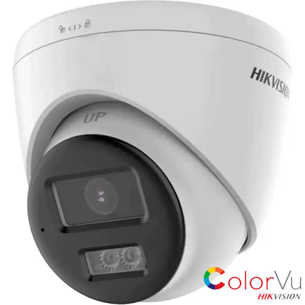 CAMARA DOMO COLOR VU 2MP | AUDIO | D-WDR | 2.8mm | IR 20m HK-DS2CE70DF0T-LPFS HIKVISION