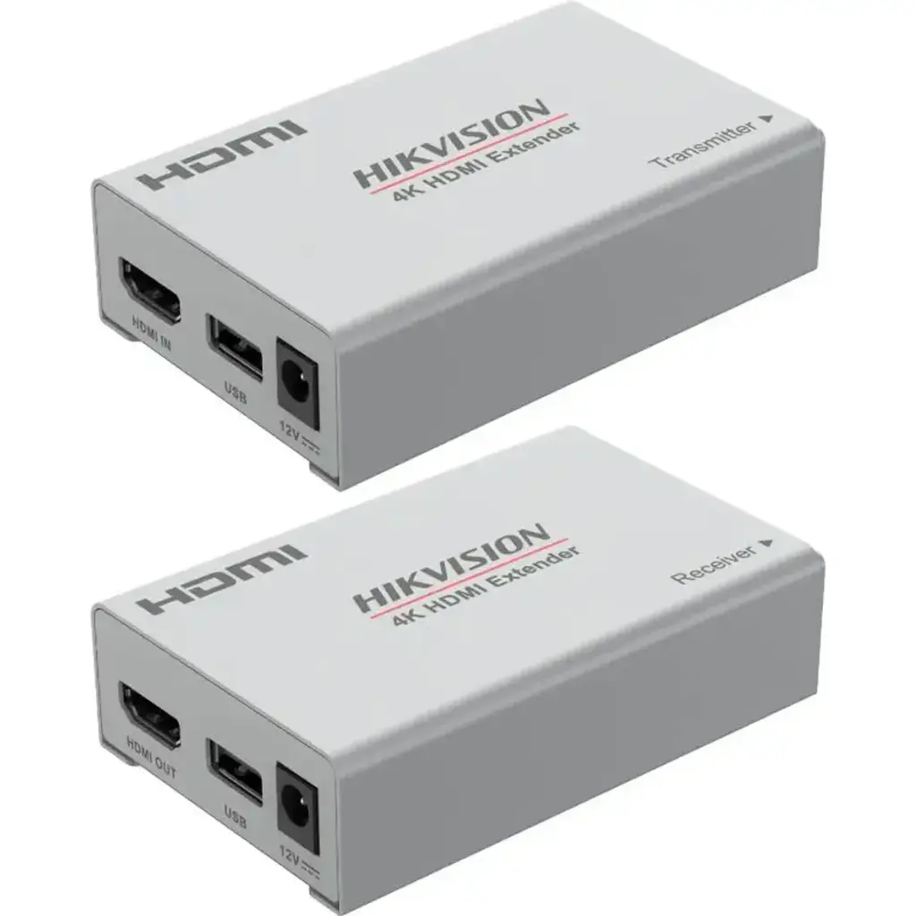 EXTENDER HDMI 4K HASTA 120M CON CAT5E/CAT6 SUPER EFECTIVO + EXT USB HK-DS52EX01HI-4K HIKVISION