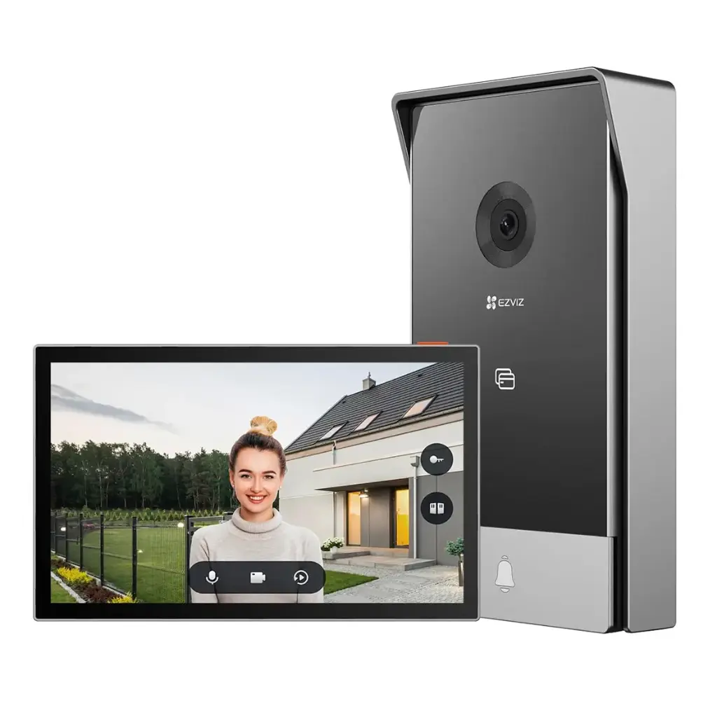 VIDEO PORTERO INTELIGENTE 7" WIFI 2MP 2.4GHZ Y 5GHZ CS-HP5-R100-1W2TFC EZVIZ