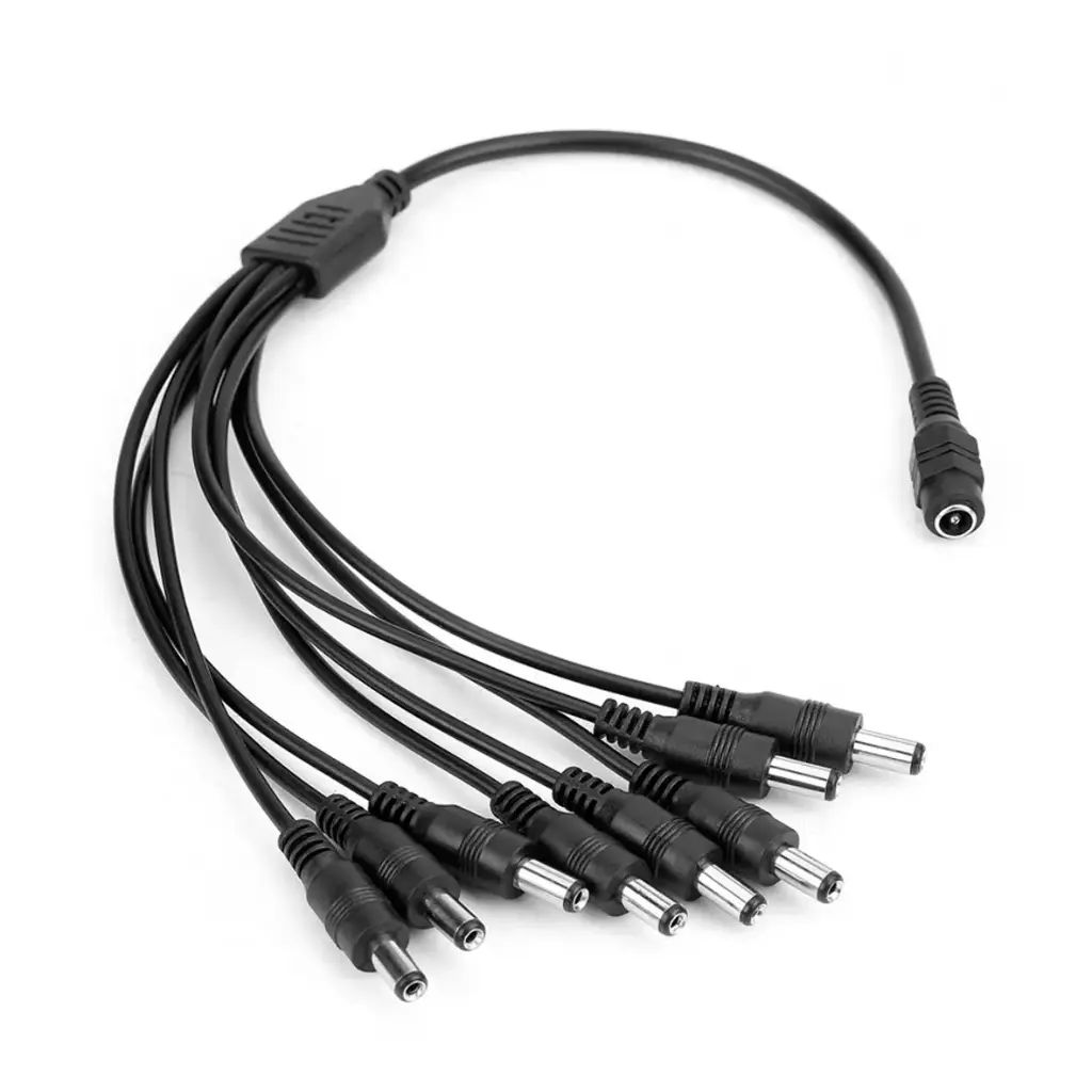 PULPO DE 1 A 8 PLUG CCTV