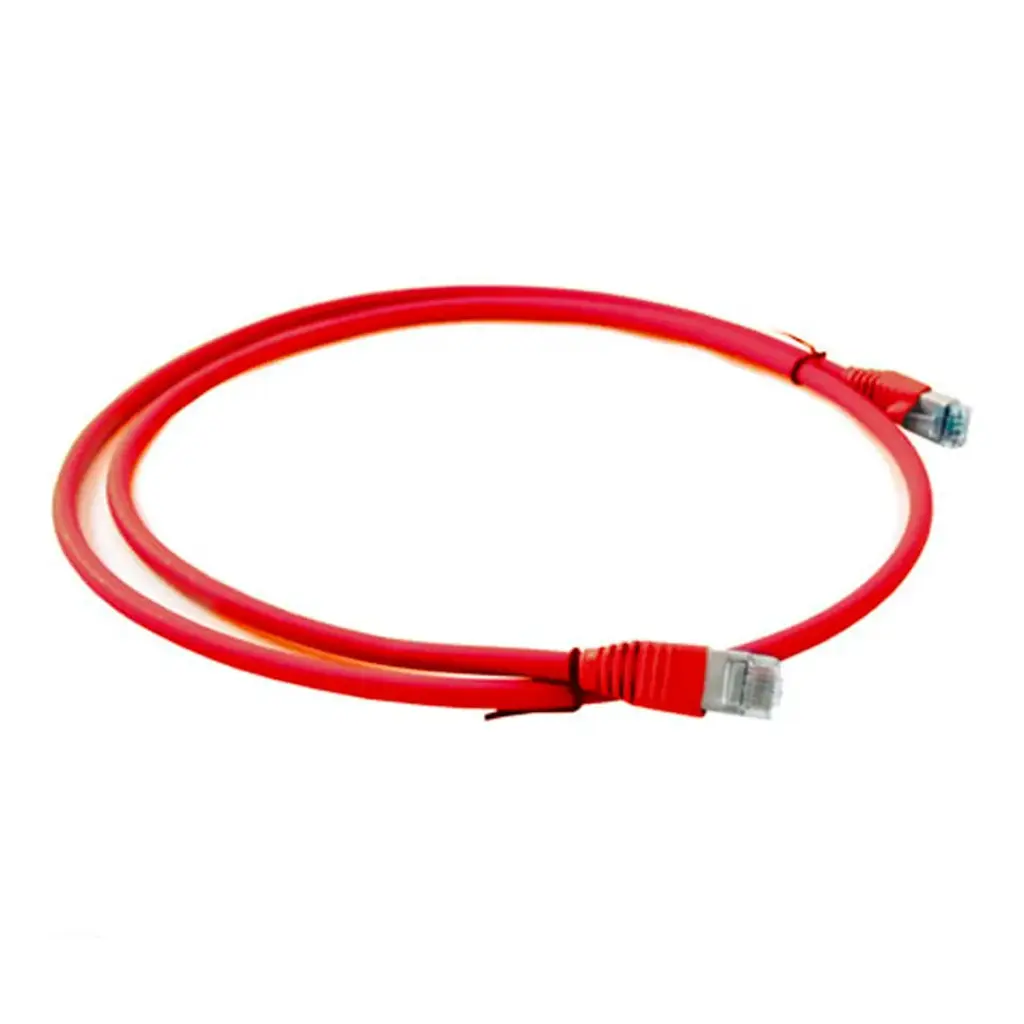 PATCH CORD CAT6A 1MT COMMSCOPE ROJO