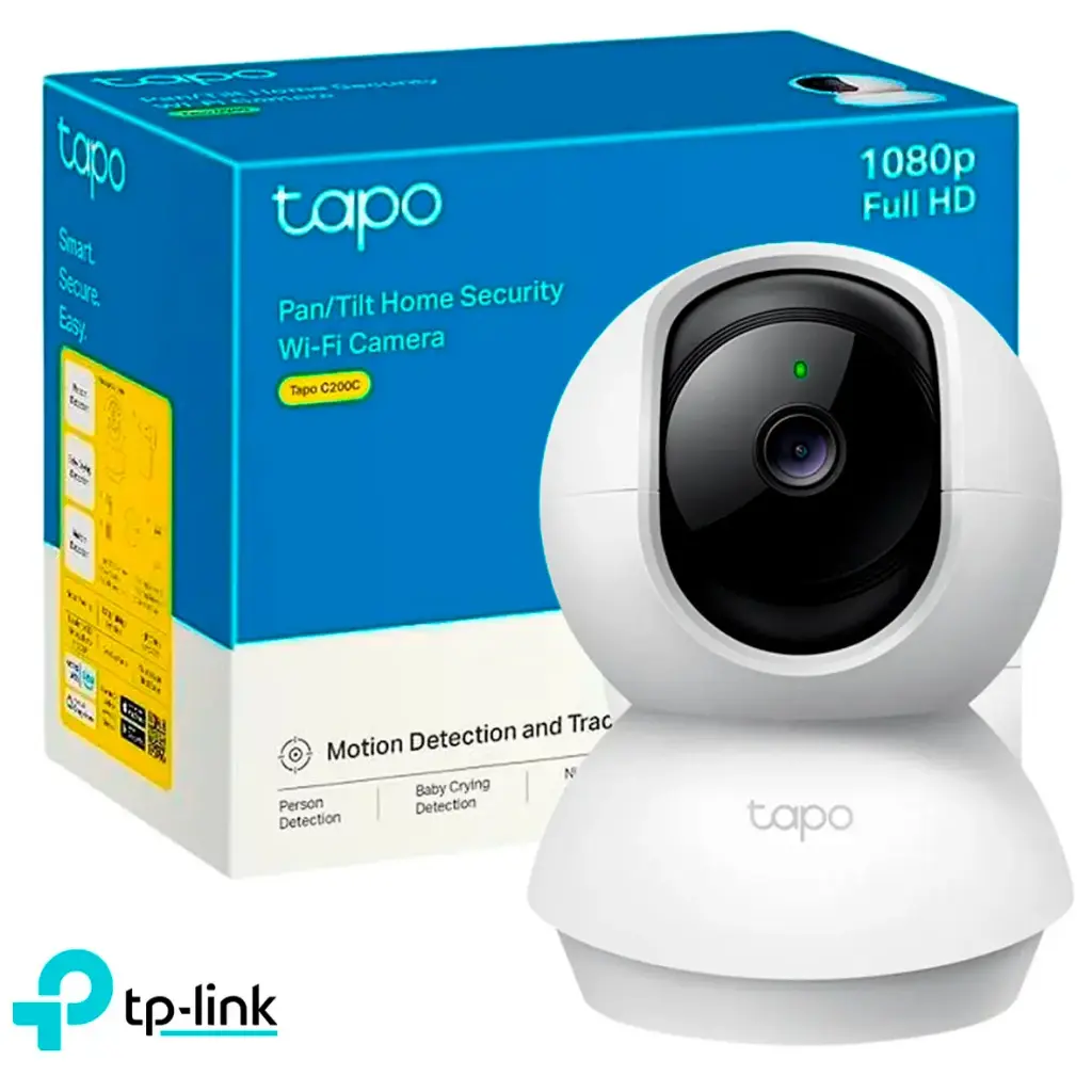 CAMARA DOMO INTERIOR 360 TAPO C200C FULL HD 2MP WIFI | IR 12M 
