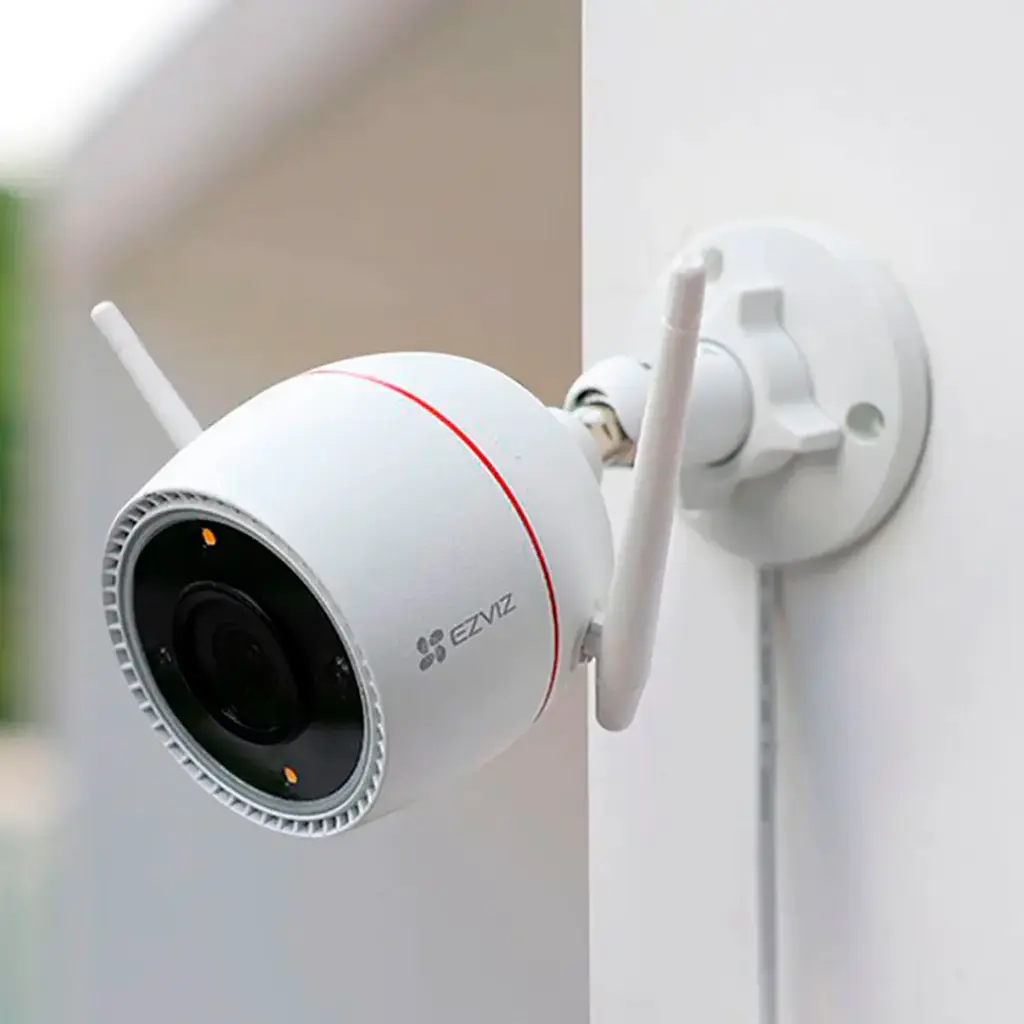 CAMARA TUBO EZVIZ FULL HD 3MP WIFI/LAN CAPTURA AUDIO | COLOR NIGHT VISION CS-H3C-R100-1K3WKFL