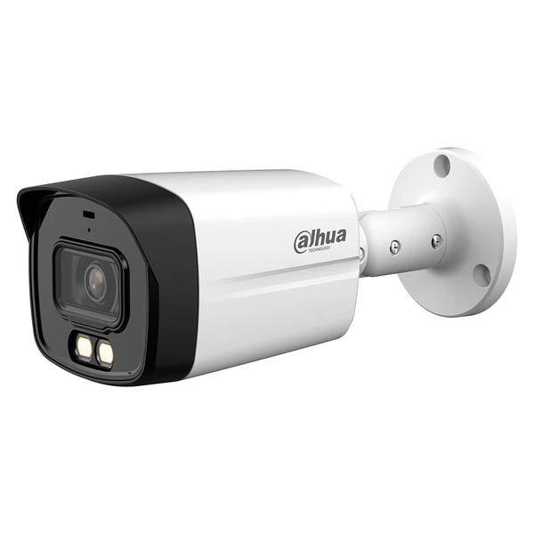 CAMARA TUBO EXTERIOR 2MP IR40M DH-HAC-HFW1200TLMN-IL-A CON AUDIO DAHUA