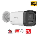 CAMARA TURBO 8.0 TUBO 3K 5MP AUDIO 2 VIAS IR80M 2.8MM BIDIRECCIONAL CON ALARMA HK-DS2CE19K0T-LXTS HIKVISION