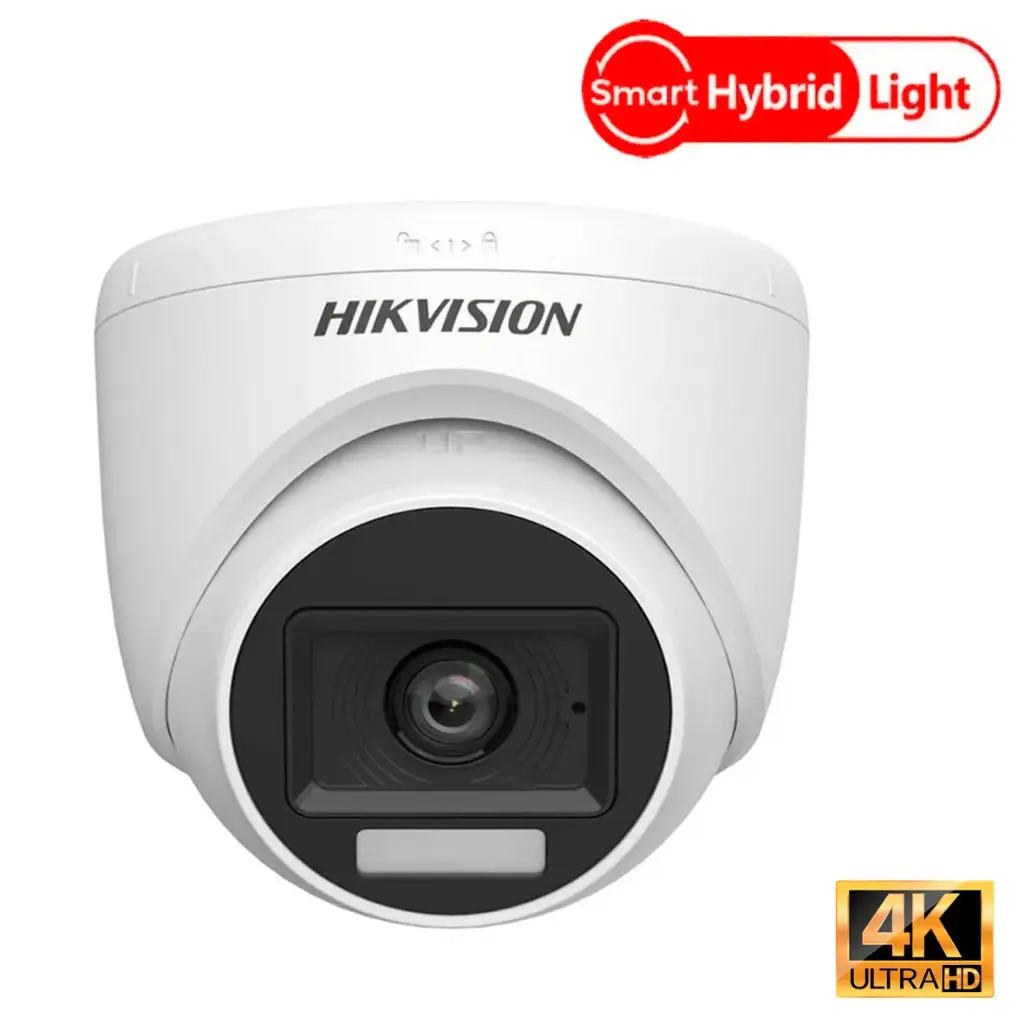 CAMARA DOMO 8MP 4K SMARTHYBRID HK-DS2CE76U0T-LPF HIKVISION