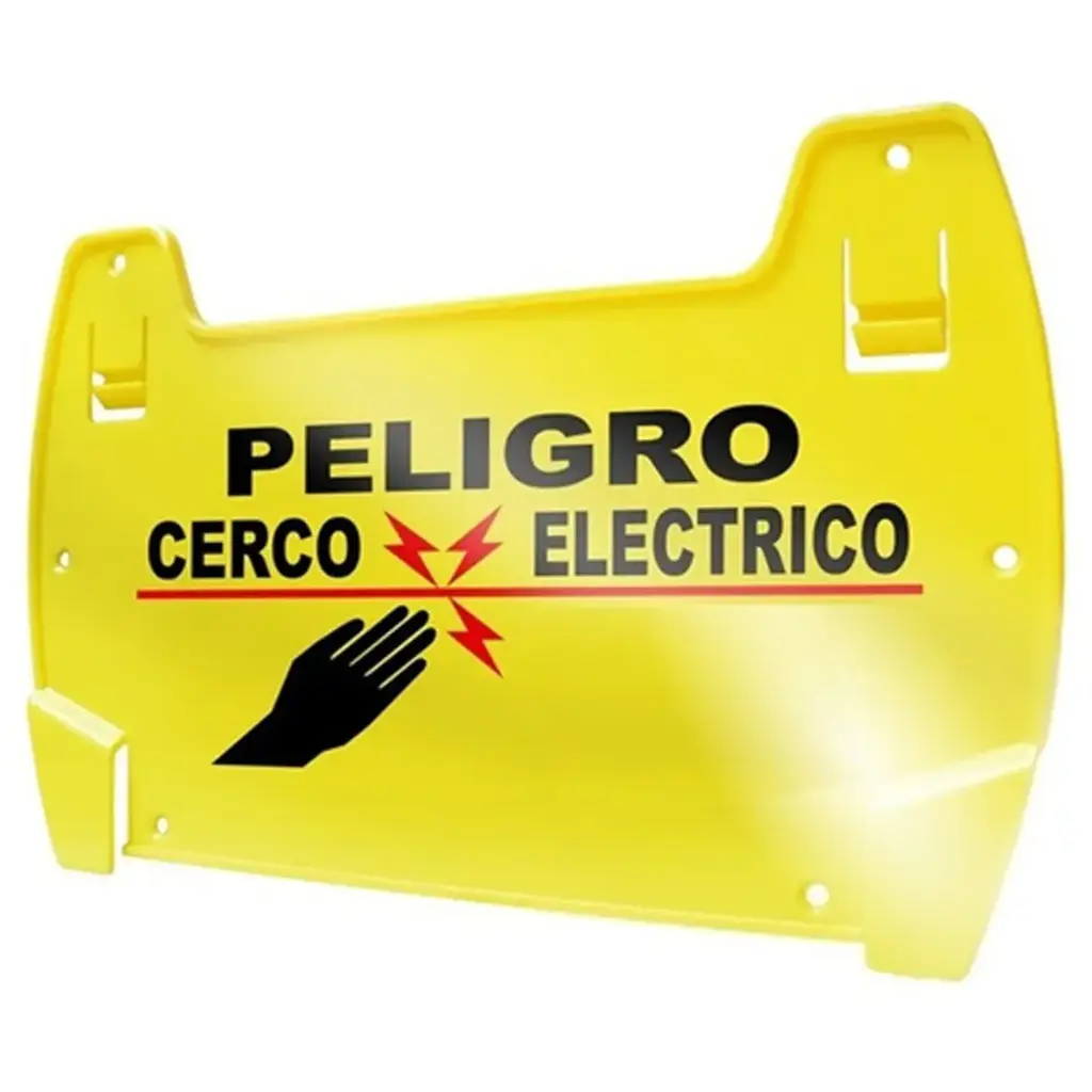 LETRERO DE ADVERTENCIA DE CERCO ELECTRICO HAGROY
