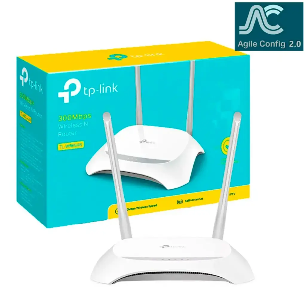 ROUTER WIFI 2.4GHz 300Mbps TL-WR850N TP LINK AGILE CONFIG 2.0