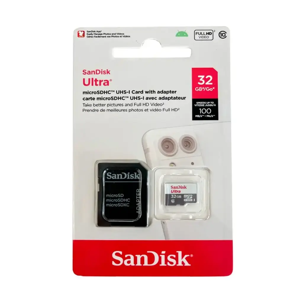 MICRO SD 32GB SANDISK ULTRA