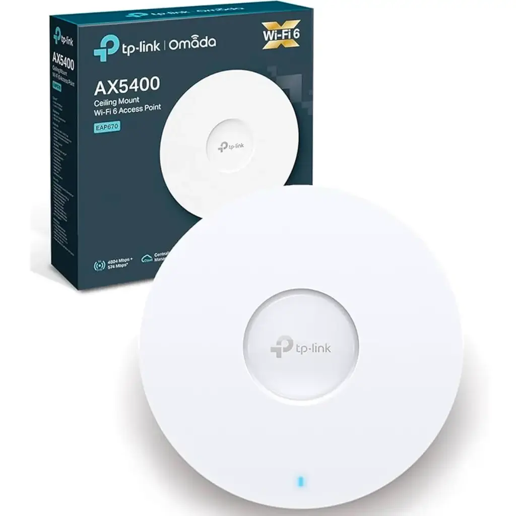 TP-LINK EAP670 ACCESS POINT WIFI6 OMADA AX5400 DUAL BAND TP LINK