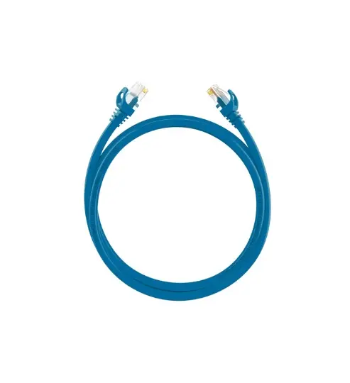 PATCH CORD HIKVISION 2MT AZUL UTP CAT6, U/UTP, 24AWG, CU HK-DS-1NP6UEC0-2M