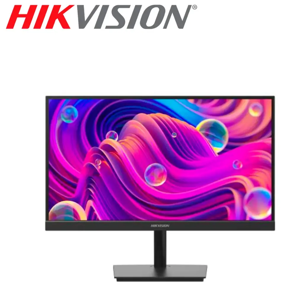 MONITOR 32" VA FULL HD C/ALTAVOZ - 220V | 75Hz | HDMI y VGA | SOPORTE DE MONTAJE EN PARED VESA HK-DS-D5032F3 HIKVISION