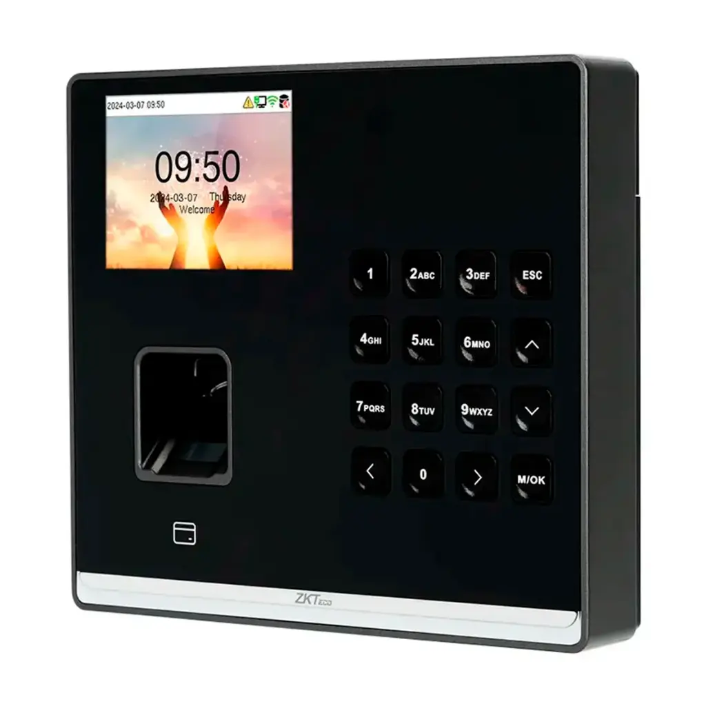 CONTROL DE ASISTENCIA ADMS 3000 HUELLA Y TARJETA. 150,000 EVENTOS. BATERIA DE RESPALDO ZK-SENSEFP-M2 ZKTECO