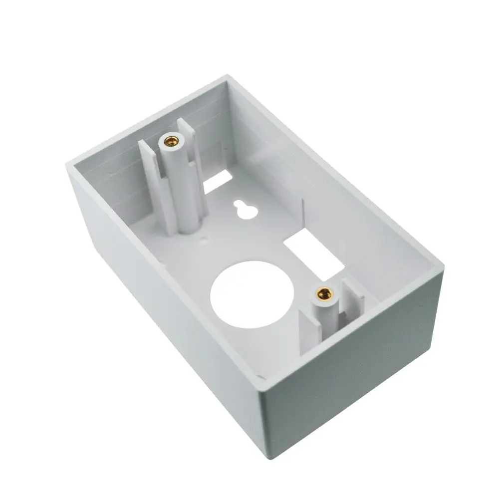 CAJA DE PASO DE MONTAJE 2×4 (ALTA) – 70x114x47mm – Blanca DIXON