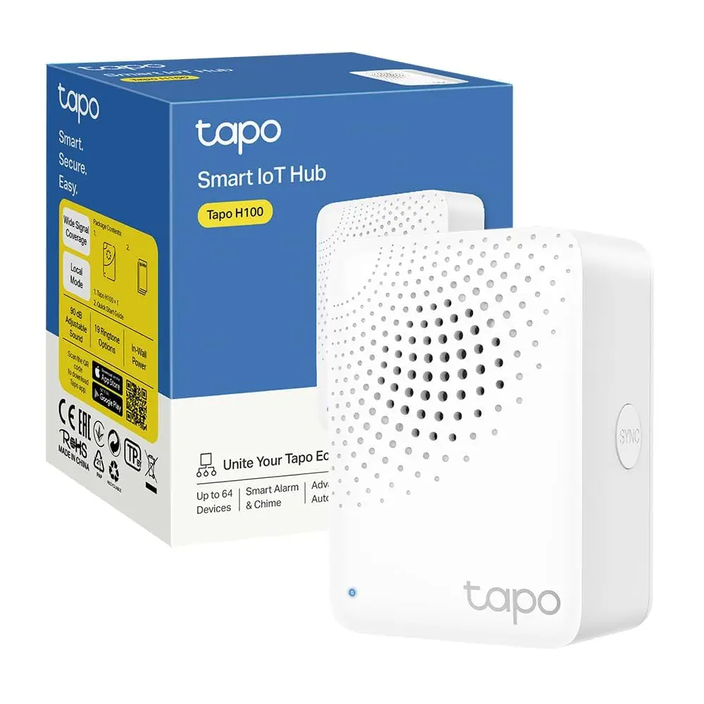 TAPO HUB H100 CONCENTRADOR PARA 64 SENSORES TAPO