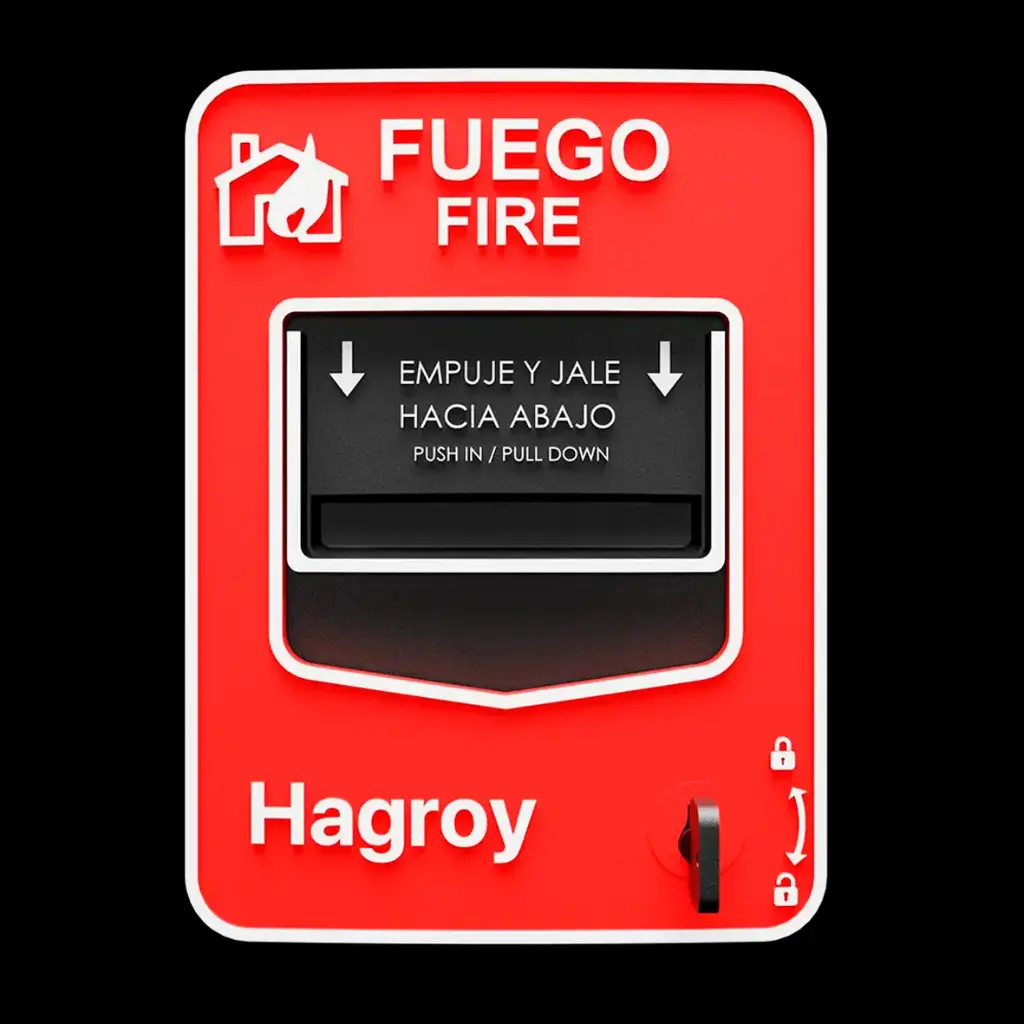 ESTACION MANUAL CONVENCIONAL (ABS) DE DOBLE ACCION HAGROY HG-EMM HAGROY