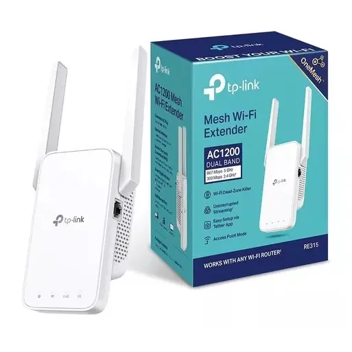 REPETIDOR ACCES POINT DOBLE BANDA AC1200 RE315 TP LINK