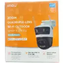 CAMARA CRUISER PANO Z CUADRUPLE LENTE EXTERIOR 13MP IMOU | ZOOM 12X | DOBLE BANDA WIFI6 | POE 802.3AT