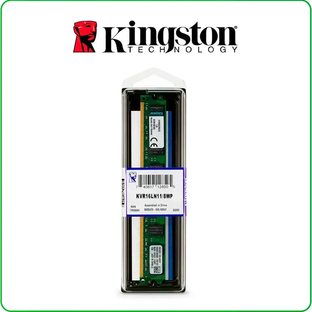 MEMORIA RAM KINGSTON DDR3 8GB 1600MHZ