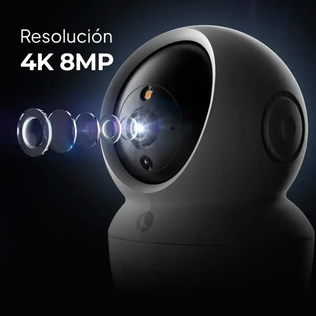 CAMARA EZVIZ H6C G1 4K 8MP WIFI GIRATORIA DOBLE BANDA 2.4/5GHz
