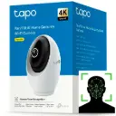 CAMARA DOMO INTERIOR 360 TAPO C260 4K 8MP CON RECONOCIMIENTO FACIAL ADMINISTRALBLE | STARLIGHT COLOR NIGHT VISION IP/WIFI DUAL BAND
