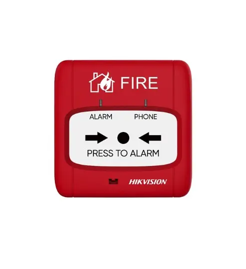 ESTACION MANUAL SIMPLE ACCION CONVENCIONAL – 2 HILOS HIKVISION HK-HF-CMP1
