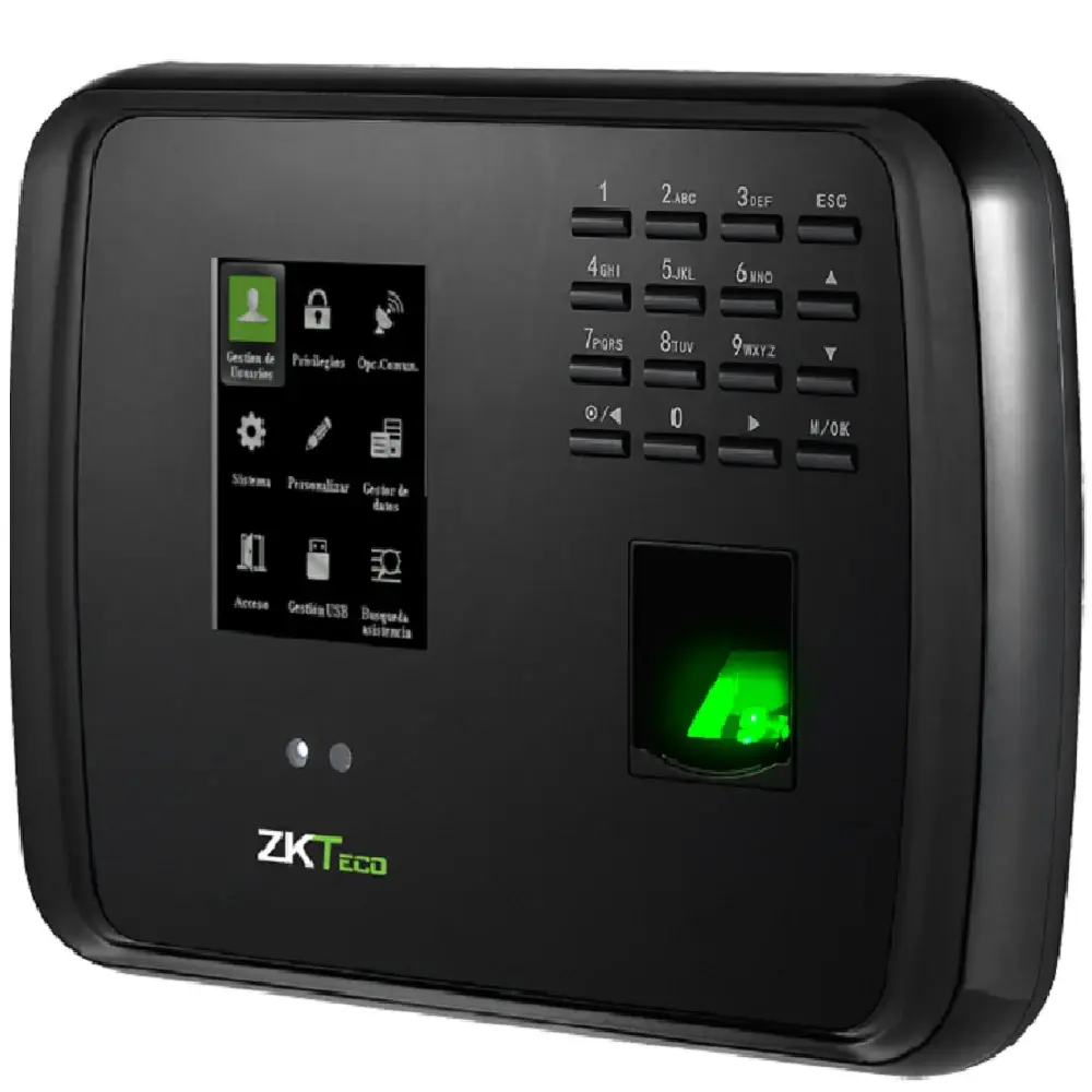 CONTROL DE ASISTENCIA - 1.5K ROSTROS - 2K HUELLAS- 2K TARJETAS -100K REGISTRO - OPCIONAL ADMS -SOFTWARE ZKTIME NET - BIOTIME CLOUD -BIOTIME 8.0 ZKTECO MB460/ID