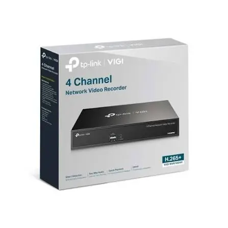 NVR 4CH H.265+ VIGI NVR1004H ONVIF SMART DETECTION TP LINK