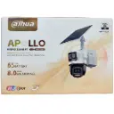 CÁMARA IP PT WIZCOLOR DUAL 3MP+3MP, ZOOM 6X, 4G (SOLAR/BATERÍA), AUDIO BIDIRECCIONAL, AUTO TRACKING LITE DAHUA DH-IPC-PTS2649C-3E3Z-4GB20