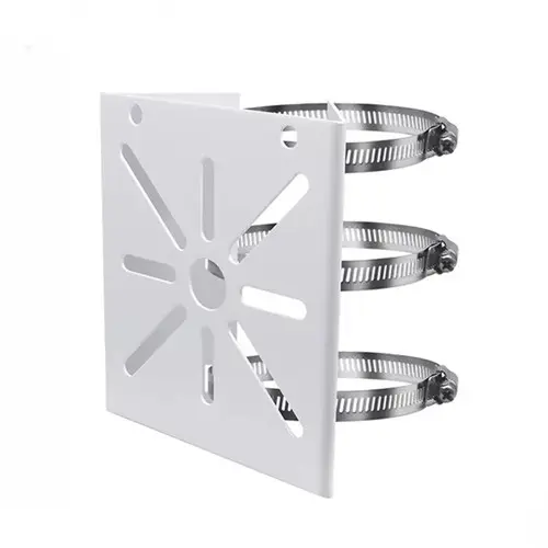 BASE PARA FIJAR CAMARA EN POSTE CON ABRAZADERAS