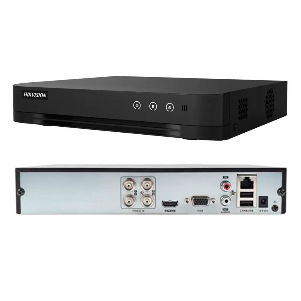 DVR 4CH 1080 LITE HIKVISION AUDIO  HK-DS7204HGHI-M1(S)