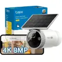 CAMARA TAPO C465 4K CON PANEL SOLAR INTEGRADO | BATERIA 7800MAH | CAPTURA 24/7 | CARGA EN 50min | DETECCION IA | 2.4GHz y 5GHz