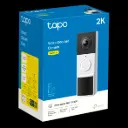 VIDEO PORTERO WIFI 2K 3MP GRAN ANGULAR 160° | BATERIA 6400mAH | NOTIFICACIONES | COLOR NIGHT TAPO D210