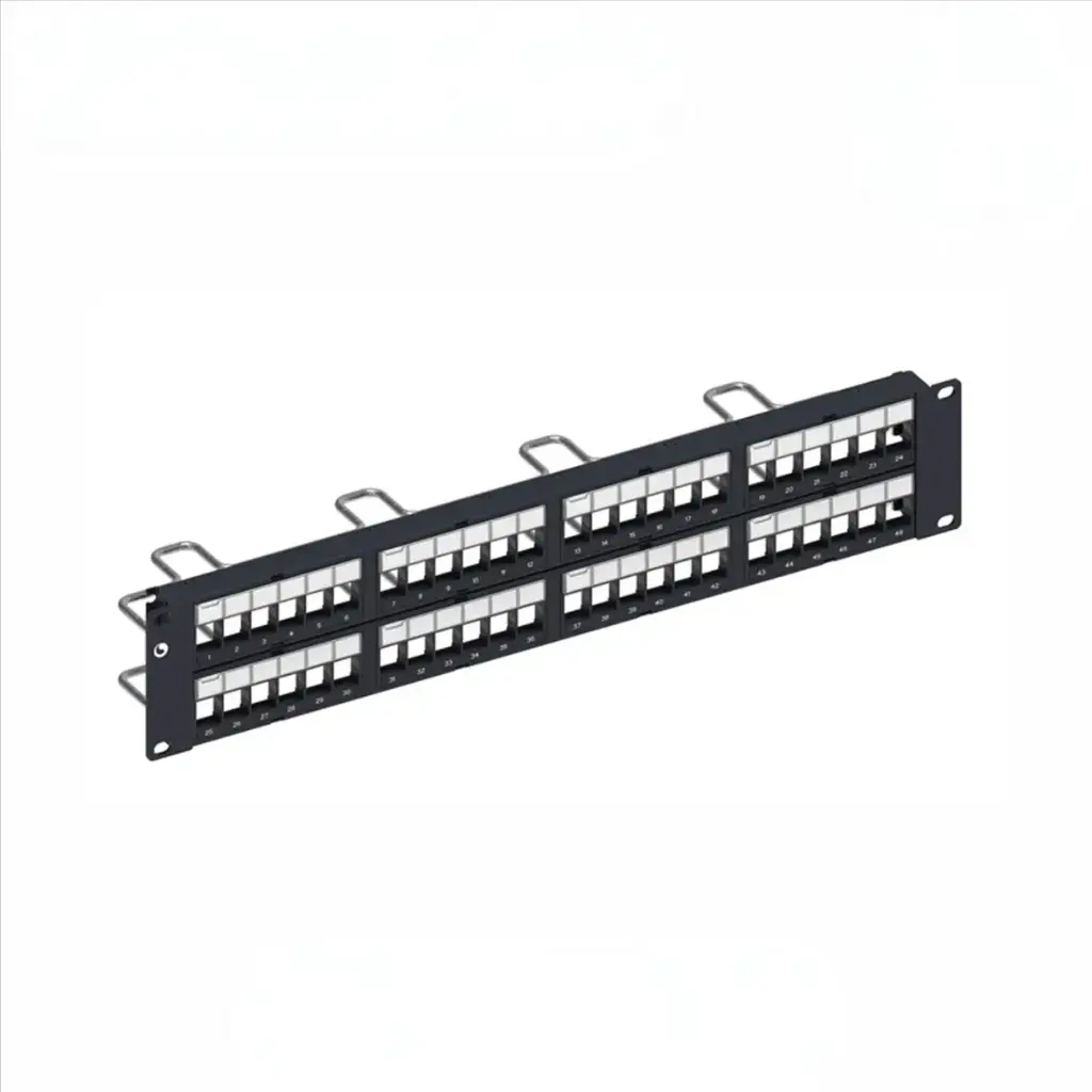 PATCH PANEL 48 PUERTOS CAT5E/6 VACIO COMMSCOPE COD: 760237041
