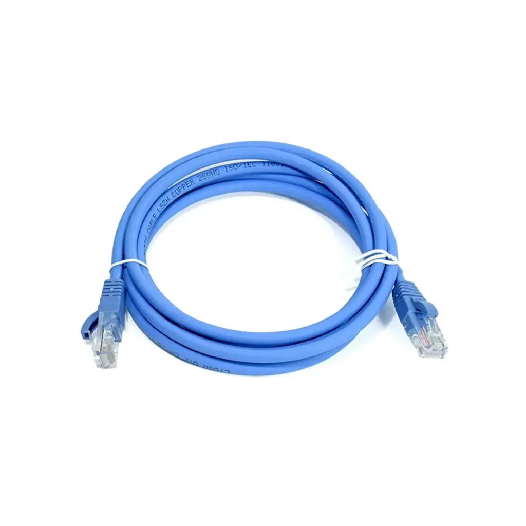 PATCH CORD CAT6 2MT COLOR AZUL LT-USA