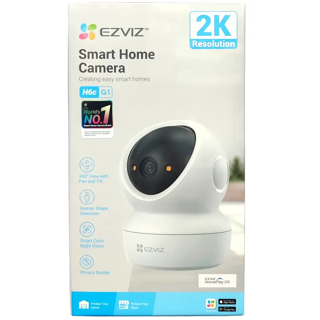 CAMARA EZVIZ H6C G1 2K 3MP WIFI GIRATORIA