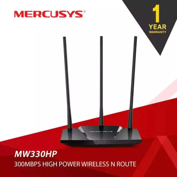 ROUTER ROMPEMURO 300Mbps MW330HP MERCUSYS