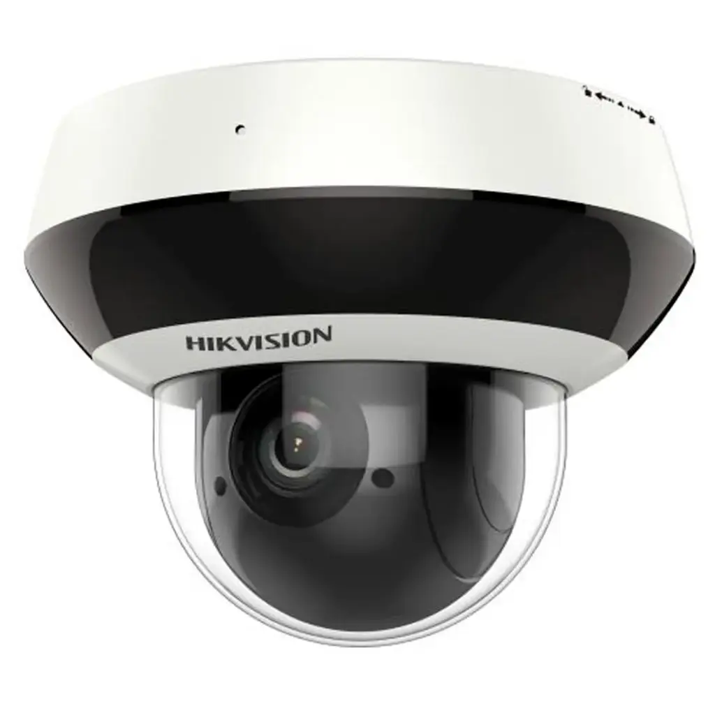 CAMARA MINI PTZ IP 4MP CON ZOOM 4X ACUSENSE DARKFIGHTER | DOBLE VIA AUDIO | IP66 | IK10 | 12Vdc/PoE DS-2DE2A404IWG1-E/W HIKVISION