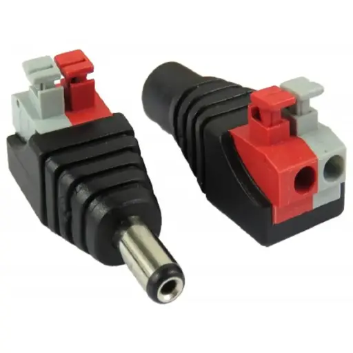 CONECTOR DE CORRIENTE DC PRESION CCTV