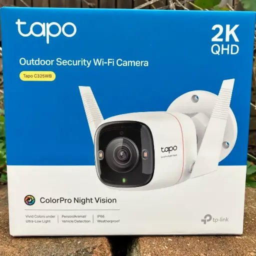 [TAPO C325WB] CAMARA TUBO EXTERIOR TAPO C325WB 4MP CABLE/WIFI COLOR PRO NIGHT VISION